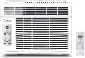 2. Midea 6,000 BTU Window Air Conditioner