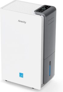 1. AEOCKY Smart Dehumidifier for Basement