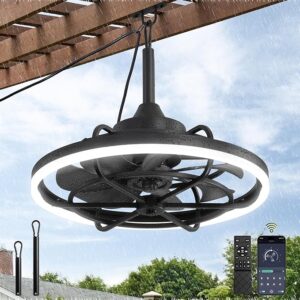 1. Fanbulous Outdoor Ceiling Fan with Light