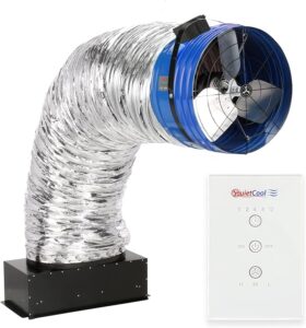 1. Quietcool QC CL-7000 RF Whole House Fan