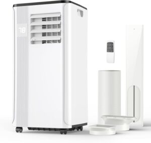 4. PQH 10000 BTU Portable Air Conditioner