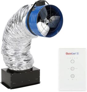 4. Quietcool QC CL-4700 RF Whole House Fan