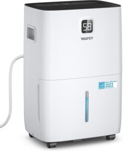 4. Yaufey Dehumidifier for Basement