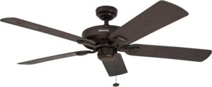 6. Honeywell Outdoor Ceiling Fan with Pull Chain