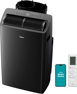 7. Midea Duo 12,000 BTU Portable Air Conditioner