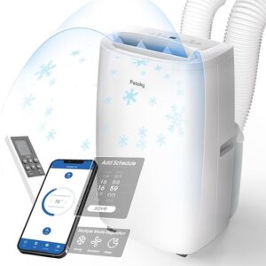 7. Passky 14000 BTU Dual Hose Portable Air Conditioner