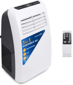 8. SereneLife 3-in-1 Portable Air Conditioner