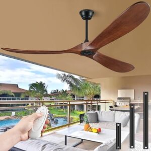 9. BOOSANT Outdoor Ceiling Fan