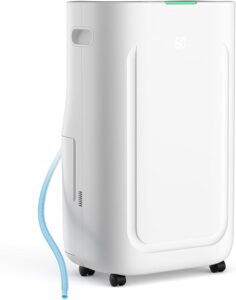9. Ludatido Dehumidifier for Basement