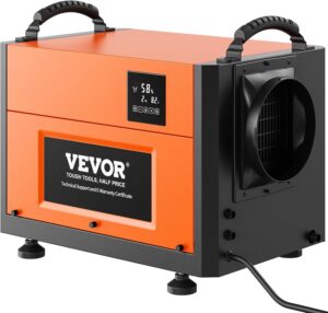 9. VEVOR 125 Pint Crawl Space Dehumidifier