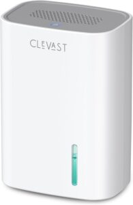 3. CLEVAST Small Dehumidifier for Bathroom