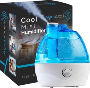 4. AquaOasis Cool Mist Humidifier for Bedroom