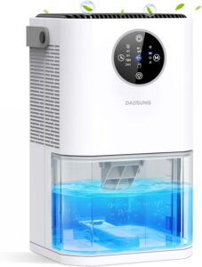 5. DAESUNG Small Dehumidifier for Bathroom