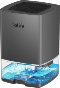 6. ToLife Small Dehumidifier for Bathroom