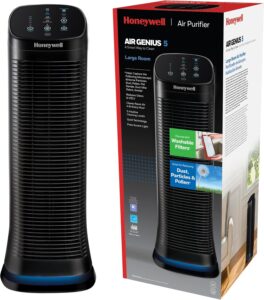 10. Honeywell Air Genius 5 Air Purifier for Basement