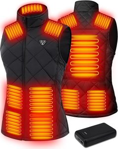 6. TOPVETSAMC Heated Vest for Women